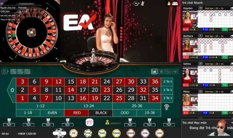 Bàn cược Roulette Nhà Cái GemBet