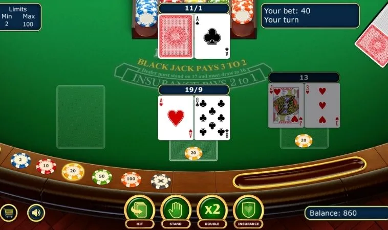 Chiến thuật đánh Blackjack Tại GemBet hiệu quả